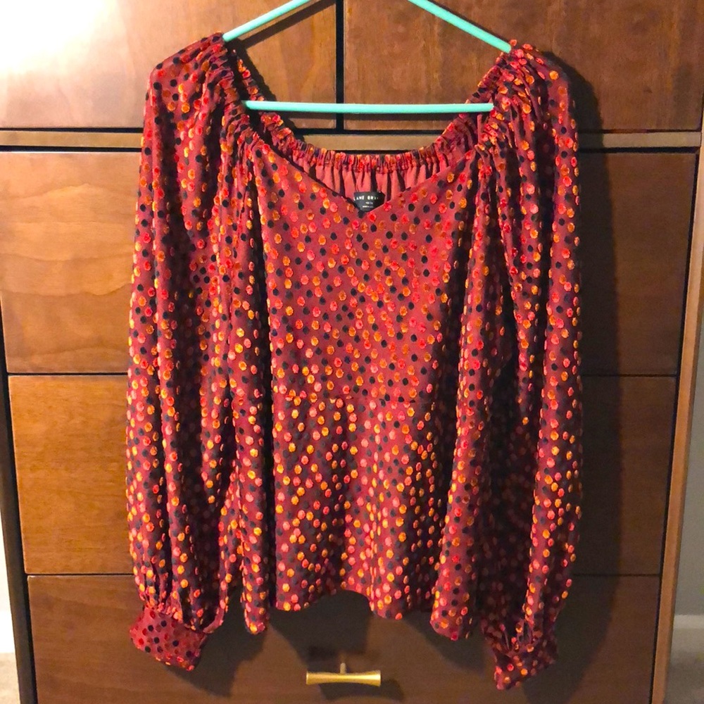 Lane Bryant Peplum Top